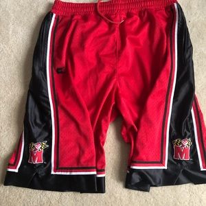 Maryland Terps basketball shorts